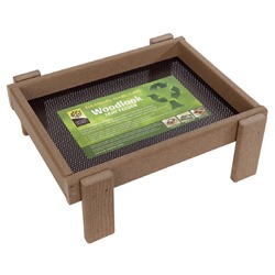 Woodlook Ground Feeding Tray - Weathered Wood 