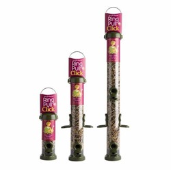 Ring-Pull Click™ Metal Seed Feeders