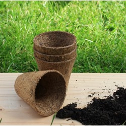 Rubberised Coir Seedling Pots