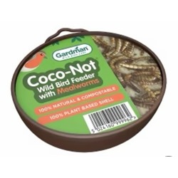 Gardman Coco-Not® Feeder with Mealworms