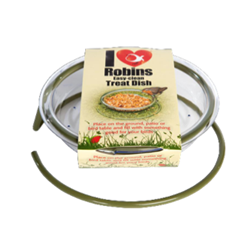 I Love Robins Treat Dish + 500g Free Deluxe Robin Crumble