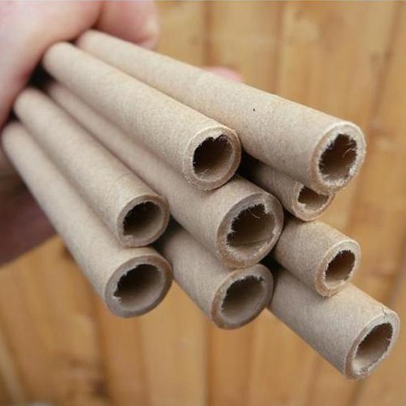 8mm Eco Card Bee Nesting Tubes - pack of 30
