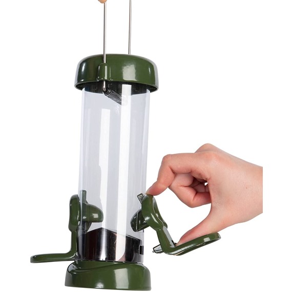 Ring-Pull Click™ Metal Seed Feeders