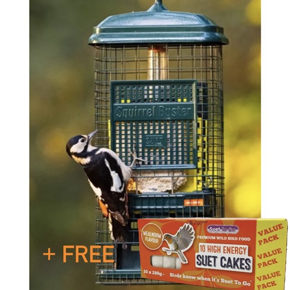 Squirrel Buster™ Suet SAVE 10% plus free Suet Cakes