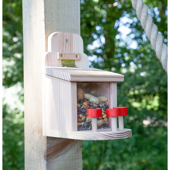 Fluffy Tail Cafe Squirrel Feeder