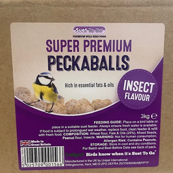 Peckaballs with Insect