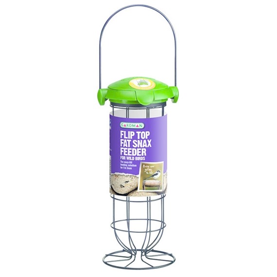 Gardman Flip Top Fat Snax Feeder