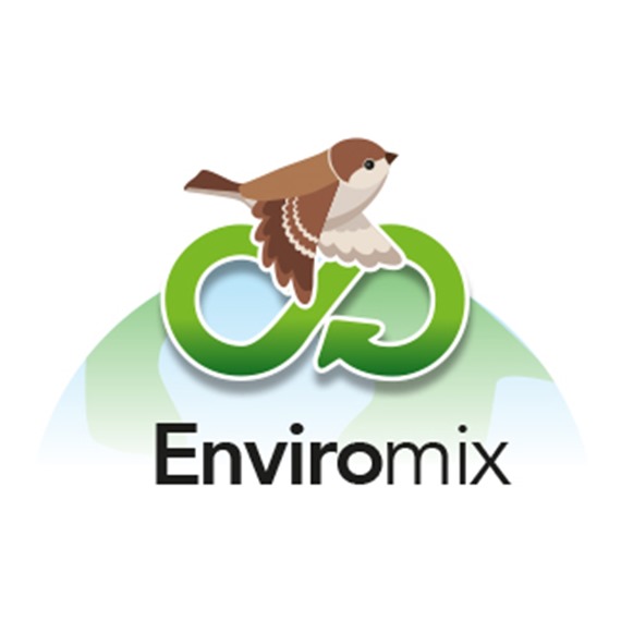 Enviromix logo, the eco-friendly bird food