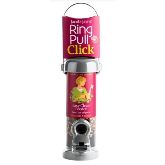 Ring-Pull Click™ Metal Seed Feeders