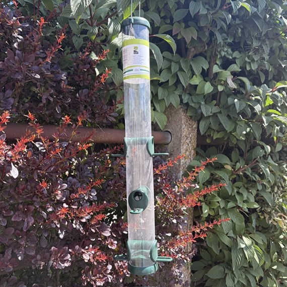 Clearance Bird Lovers Seed Feeder 6 Port
