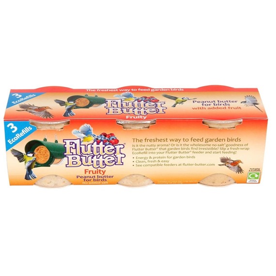 Fruity peanut butter for birds