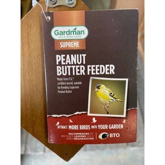 Clearance Gardman Supreme Peanut Butter Feeder
