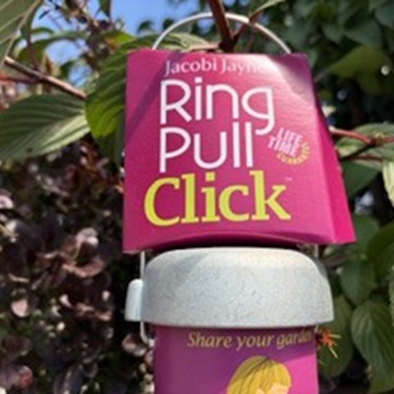 Ring-Pull Click™ Zinc Metal Seed Feeders Clearance