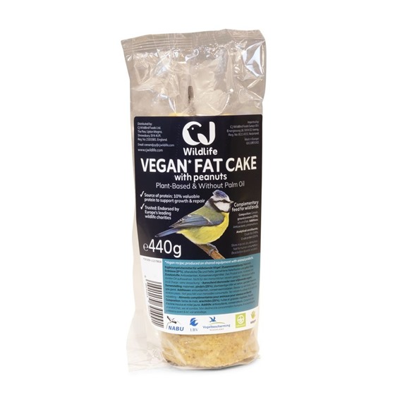 Vegan Fat Cake with Peanuts