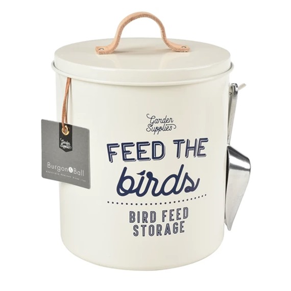 'Feed the Birds' Bird Food Tin With Handy Scoop 