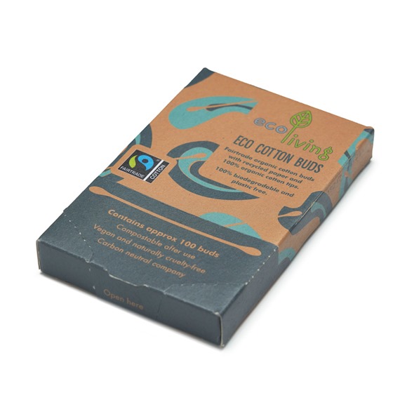 Organic Fairtrade Cotton Buds 