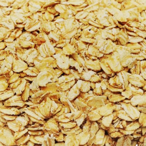 rolled naked oats bird feed