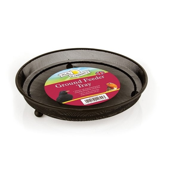 Metal Round Ground Feeding Tray