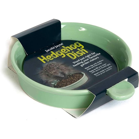 Ceramic Hedgehog Food and Water Bowl