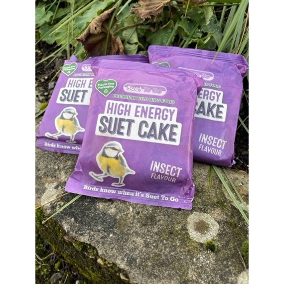 High Energy Insect Suet Cakes - Plastic Free
