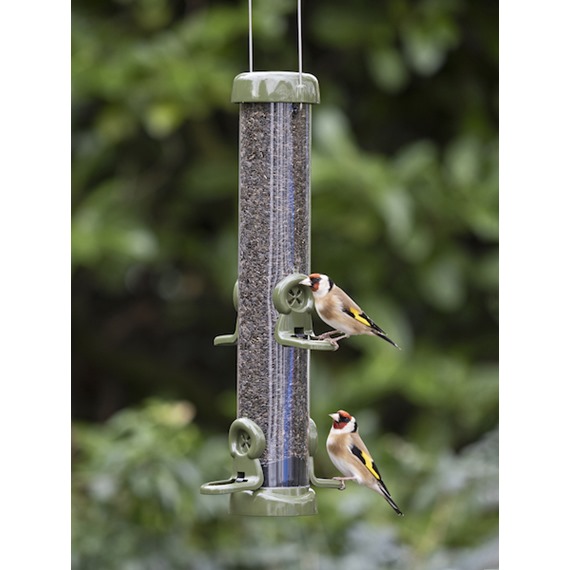 Ring-Pull Click™ Metal Niger Seed Feeders