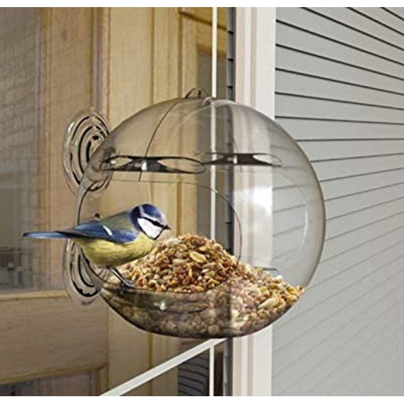 Peckish Globe Window Feeder