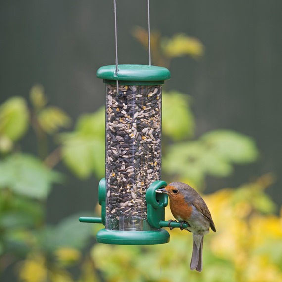  Ring Pull* Plastic Seed Feeders 