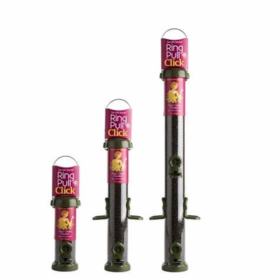 Ring-Pull Click™ Metal Niger Seed Feeders