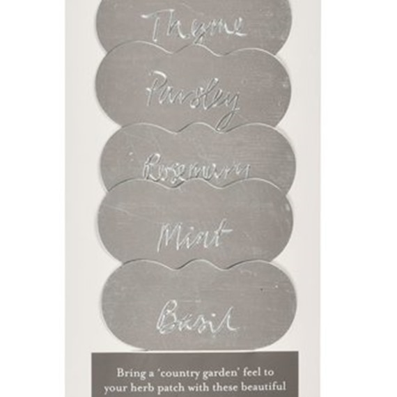 Sophie Conran - Galvanized Herb Labels 