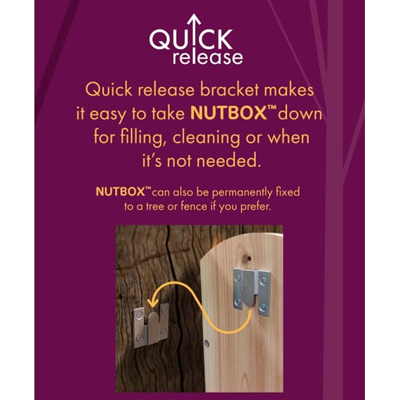 NutBox™ Squirrel Feeder