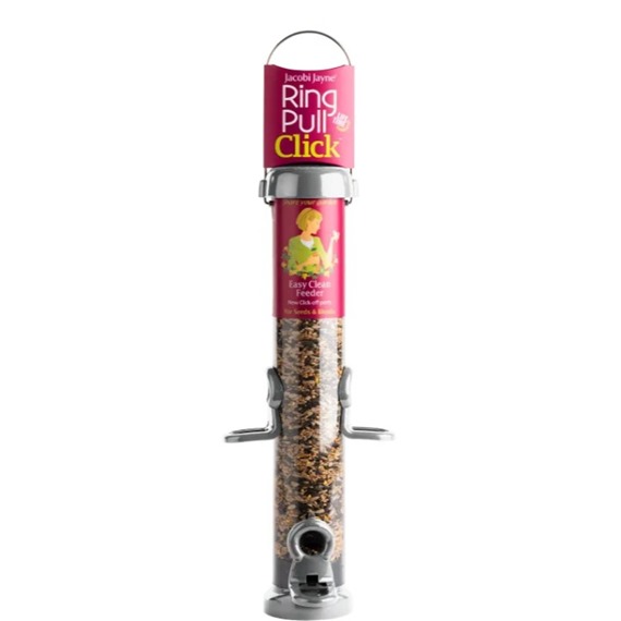 Ring-Pull Click™ Metal Seed Feeders