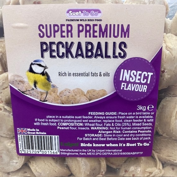 Peckaballs with Insect