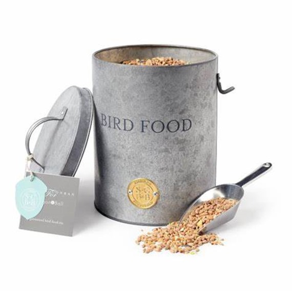 Sophie Conran - Galvanised Bird Food Tin 