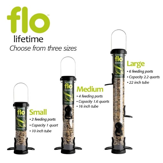 Flo™ Lifetime Seed Feeders