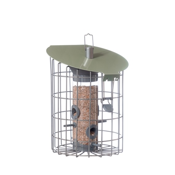 Nuttery Roundhaus Squirrel & Predator Proof Seed Feeder 