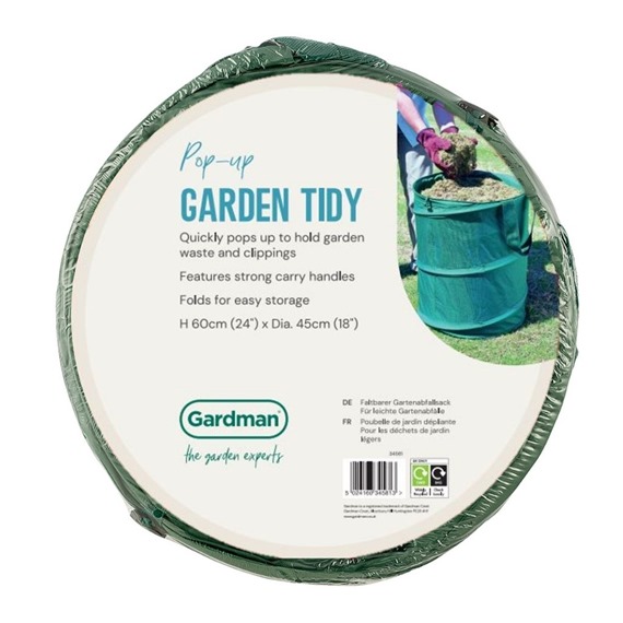 Gardman Pop-Up Garden Tidy