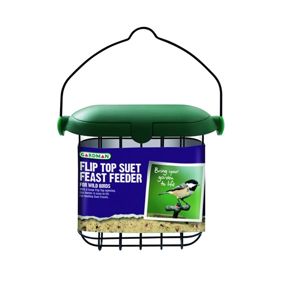 Gardman Flip Top Suet Feast Feeder 