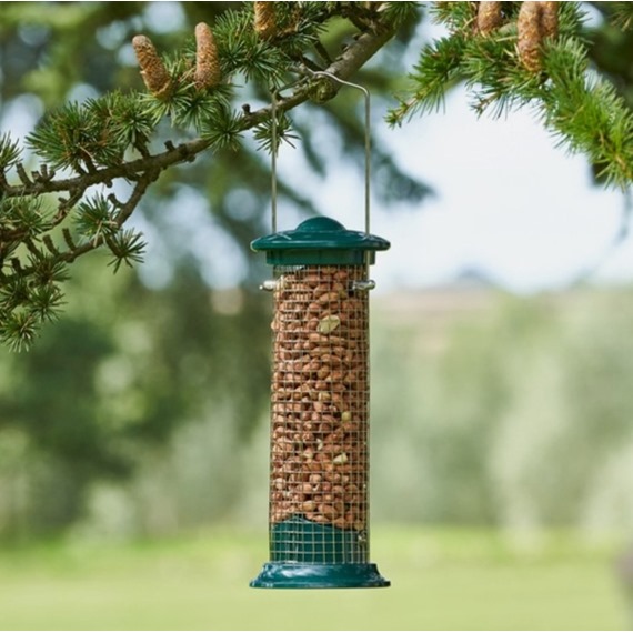 Harrisons Green Cast Peanut & Suet Feeder 20cm