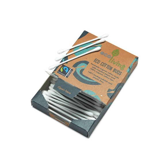 Organic Fairtrade Cotton Buds 