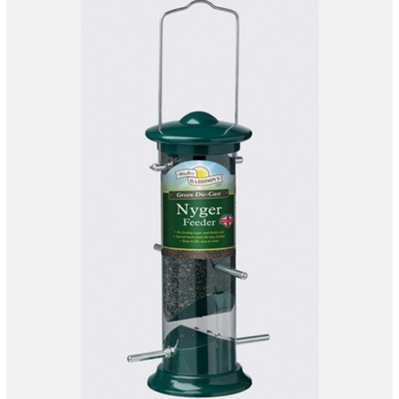 Harrisons Green Cast Nyger Feeder 20cm