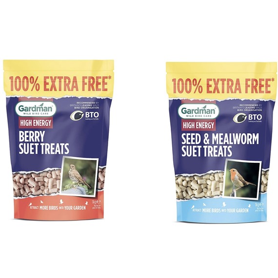 Gardman Suet Treats 500g + 100% Extra Free