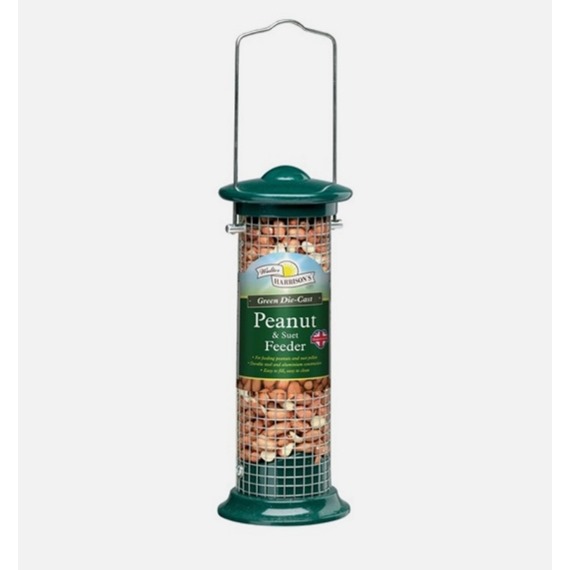 Harrisons Green Cast Peanut & Suet Feeder 20cm