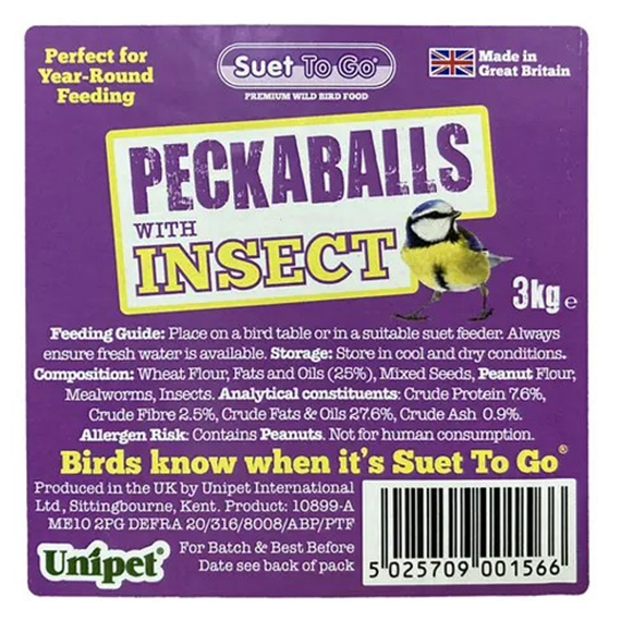 Peckaballs with Insect