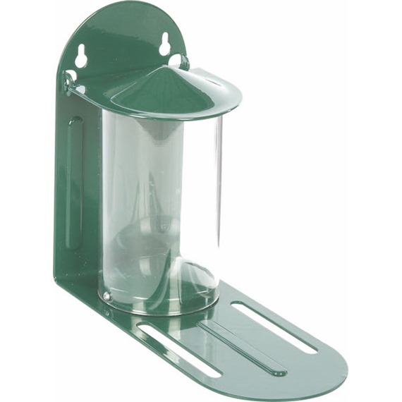 Green Metal Squirrel Feeder