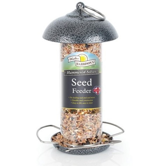 Hammerstone Silver Mini Seed Feeder