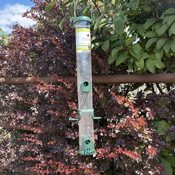 Clearance Bird Lovers Seed Feeder 6 Port