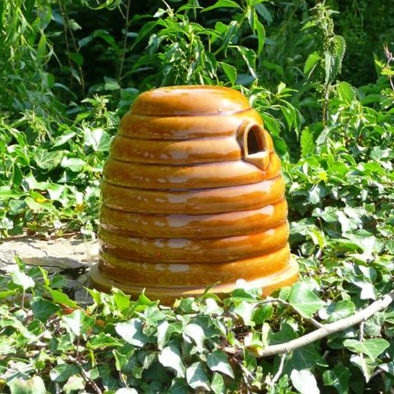 Ceramic Bee Skep