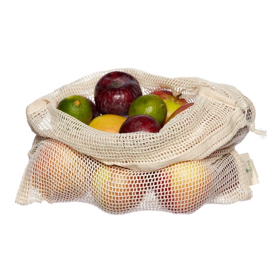 Organic Fruit and Veg Net Bags 