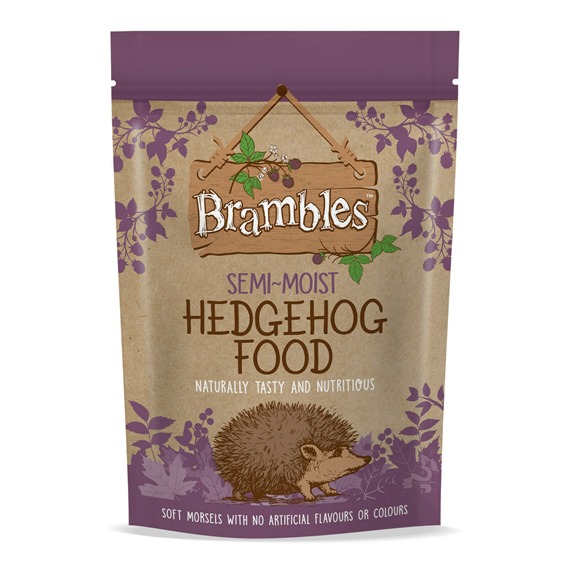 Brambles semi moist hedgehog food