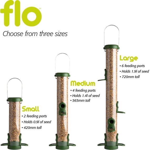 flo™ Plastic Seed Feeders